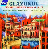 Album artwork for Glazunov: Symphonies 4 & 5