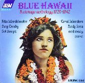 Album artwork for Blue Hawaii: A Vintage Anthology 1926-1942