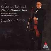 Album artwork for Gagneux, Shchedrin: Cello Concertos / Rostropovich