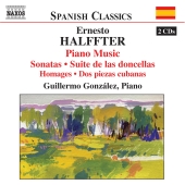 Album artwork for HALFFTER: PIANO MUSIC