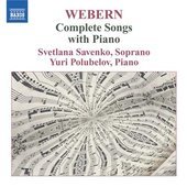 Album artwork for Webern - Complete songs with piano