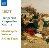 Album artwork for LISZT: HUNGARIAN RHAPSODIES
