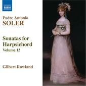 Album artwork for Soler: Sonatas for Harpsichord Vol. 13