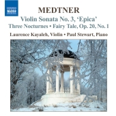 Album artwork for MEDTNER : Works for Violin and Piano (Complete), V