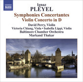 Album artwork for Pleyel: Symphonies Concertantes / Violin Concerto 