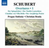Album artwork for Schubert: Complete Overtures Vol. 1 (Benda)