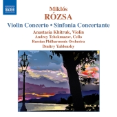 Album artwork for ROZSA: VIOLIN CONCERTOS / SINFONIA CONCERTANTE
