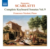Album artwork for D. Scarlatti: Keyboard Sonatas Vol. 9 (Nicolosi)