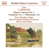 Album artwork for GARDNER: PIANO CONCERTO NO. 1 / SYMPHONY NO. 1 / M