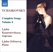Album artwork for TCHAIKOVSKY: SONGS, VOLUME 4