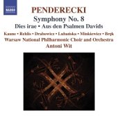 Album artwork for Penderecki: Symphony no. 8