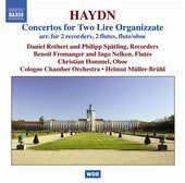 Album artwork for Haydn: Concertos for Two Lire Organizzate