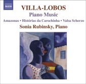 Album artwork for Villa-Lobos: Piano Music (Rubinsky)