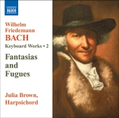 Album artwork for WF Bach: Keyboard Works (vol 2)