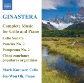 Album artwork for Ginastera: Complete Music for Cello and Piano