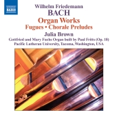 Album artwork for W.F. Bach: Organ Works