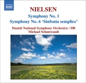 Album artwork for Nielsen: Symphony Nos. 1 & 6 (Schonwandt)