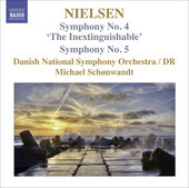 Album artwork for Nielsen: Symphonies nos. 4 & 5