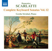 Album artwork for Scarlatti: Complete Keyboard vol.12 / Struhal