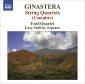 Album artwork for Ginastera: Complete String Quartets