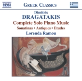 Album artwork for Dragatakis: Complete Solo Piano Music