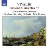 Album artwork for Vivaldi: Bassoon Concertos Vol. 5 / Benkocs