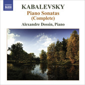 Album artwork for Kabalevsky: Piano Sonatas - Complete (Dossin)