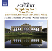 Album artwork for Schmidt: Symphony no. 1