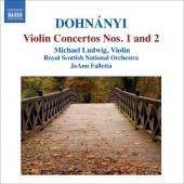 Album artwork for Dohnanyi: Violin Concertos 1 & 2