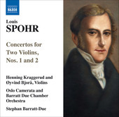 Album artwork for Spohr : Concertos for Two Violins, #1 & 2