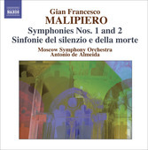 Album artwork for Malipiero: Symphonies Nos. 1 & 2