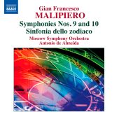 Album artwork for Malipiero: Symphonies Nos 9 & 10, Zodiac Sinfonia