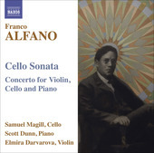 Album artwork for Alfano: Cello Sonata