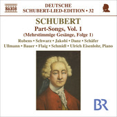 Album artwork for Schubert: Part-songs, vol. 1