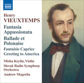 Album artwork for Viextemps: Fantasia Appassionata, Ballade et Polon