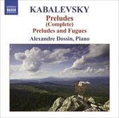 Album artwork for KABALEVSKY - PRELUDES (COMPLETE)