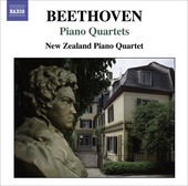 Album artwork for Beethoven: Piano Quartets (New Zealand)
