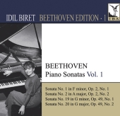 Album artwork for Beethoven: Piano Sonatas Vol. 1 (Biret)