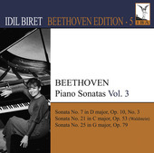 Album artwork for Beethoven: Piano Sonatas Vol. 3 (Biret)