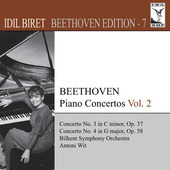 Album artwork for Beethoven: Piano Concertos Vol. 2 (Biret)