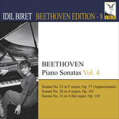 Album artwork for Beethoven: Piano Sonatas Vol. 4 (Biret)