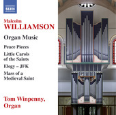 Album artwork for Williamson: SOLO ORGAN MUSIC / Winpenny