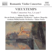 Album artwork for Vieuxtemps: Violin Concertos Nos. 5, 6, 7 (Keylin)
