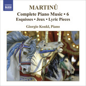 Album artwork for Martinu: Complete Piano Music Vol. 6