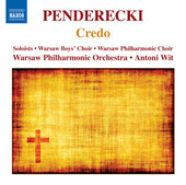Album artwork for Penderecki: Credo