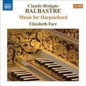 Album artwork for Balbastre: Music for Harpsichord (Farr)