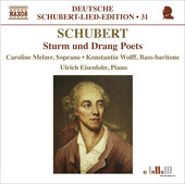 Album artwork for Schubert: Sturm und Drang Poets