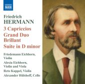 Album artwork for Hermann: 3 Capriccios, Suite in D Minor