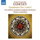Album artwork for Taneyev: Symphonies nos. 2 and 4