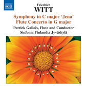 Album artwork for Witt: Symphony in C major, Flute Concerto in G maj